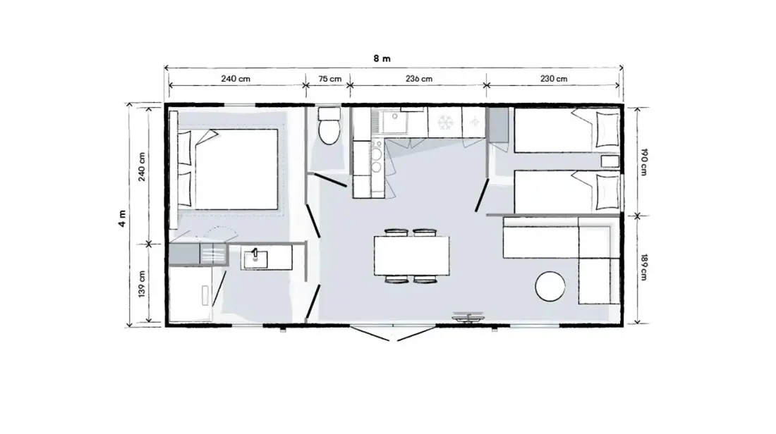 Camping de Ceyreste Útvonalterv