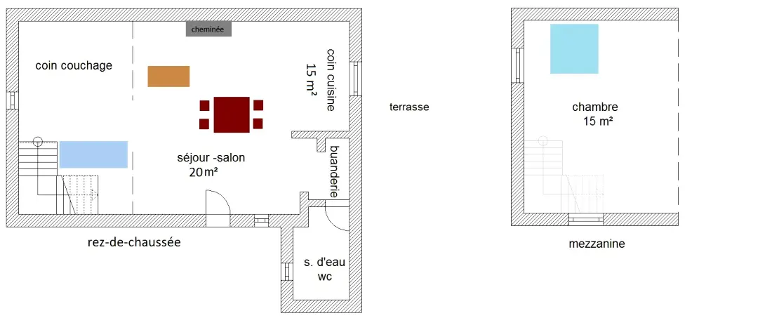 Gîte de France Het dorp 2 oren