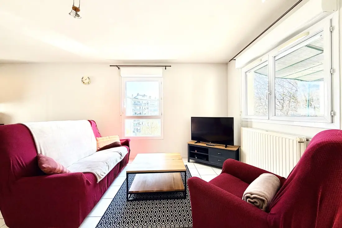 Kényelmes T3 a Château De Chambéry lábánál!