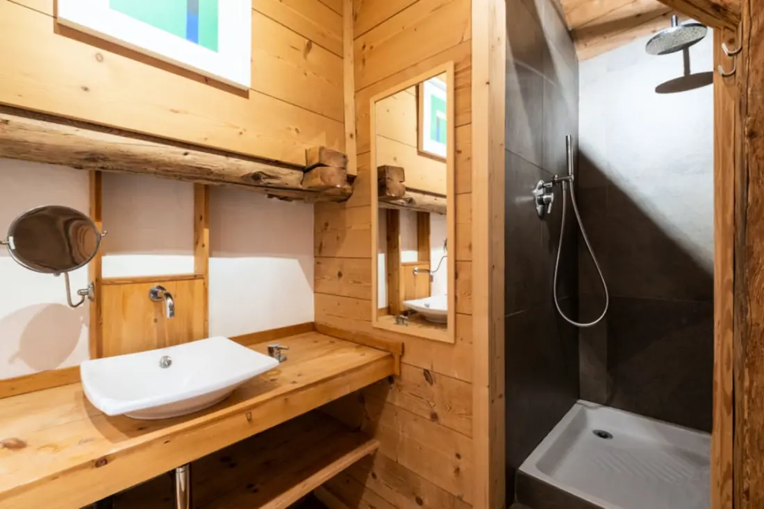 Hiteles faház Les Houches Lejtőin