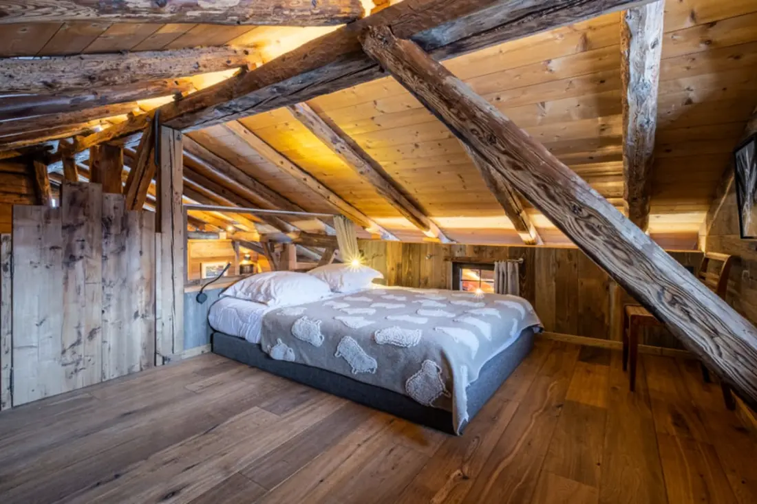 Hiteles faház Les Houches Lejtőin