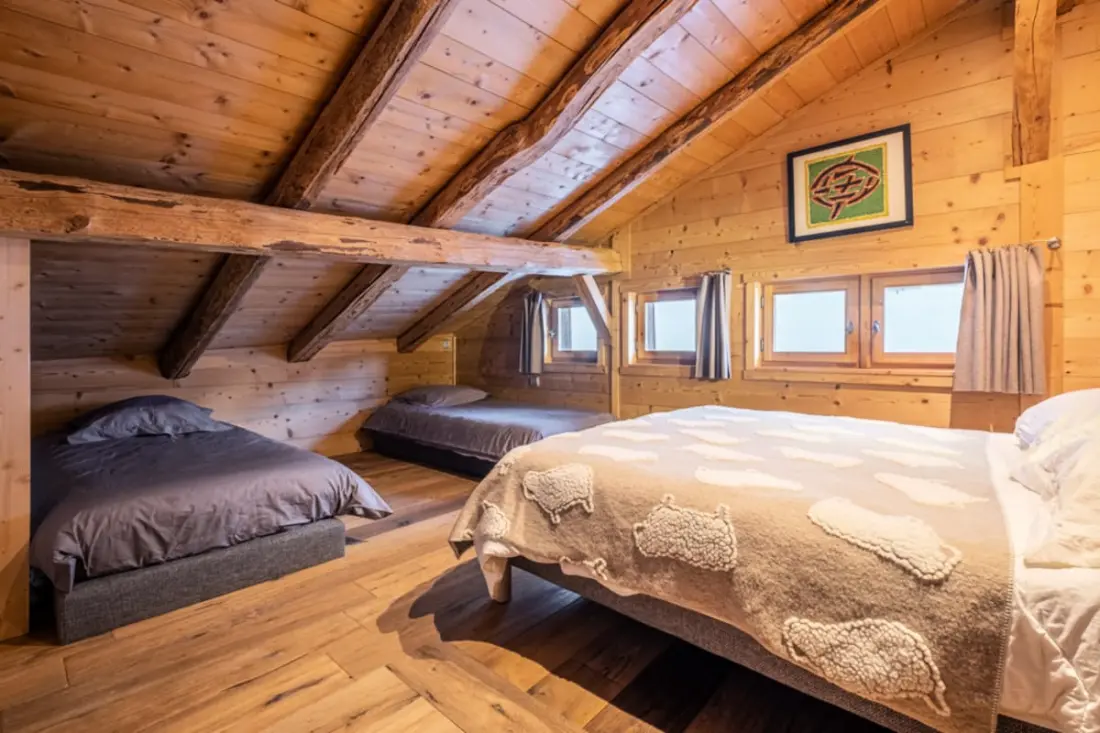 Hiteles faház Les Houches Lejtőin