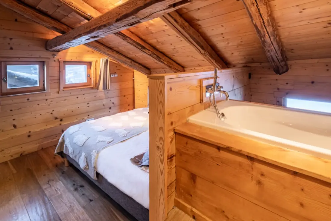 Hiteles faház Les Houches Lejtőin