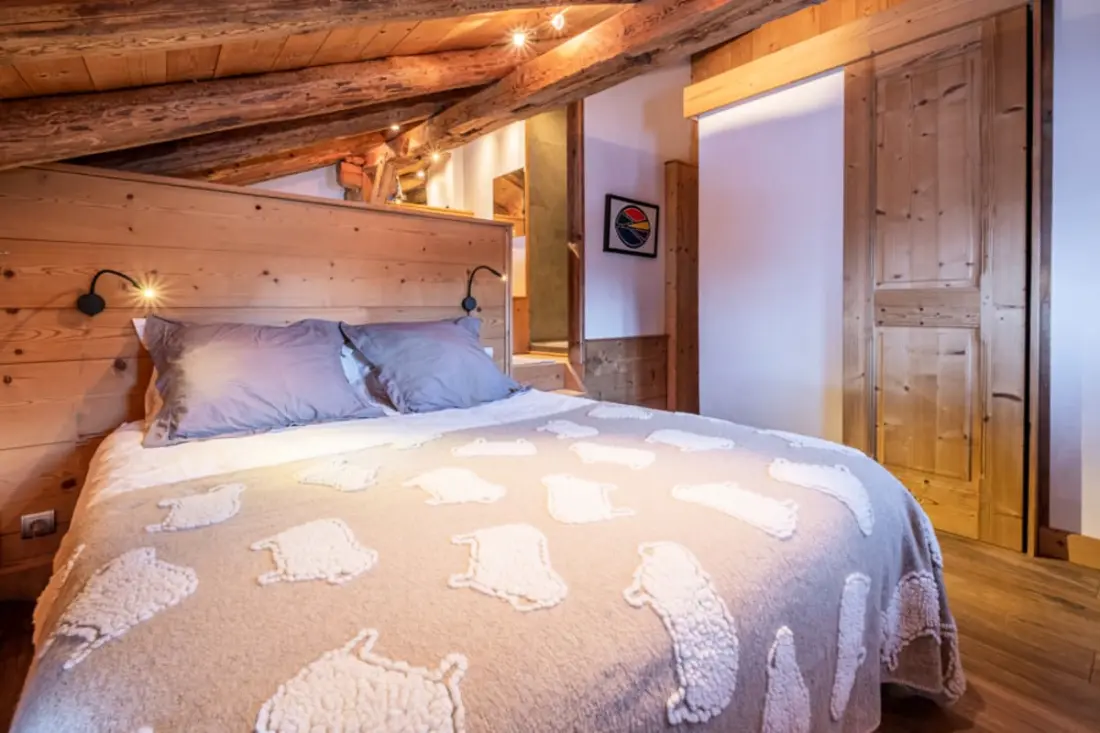 Hiteles faház Les Houches Lejtőin