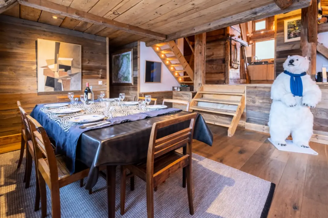 Hiteles faház Les Houches Lejtőin