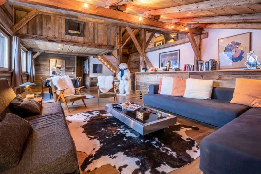 Hiteles faház Les Houches Lejtőin