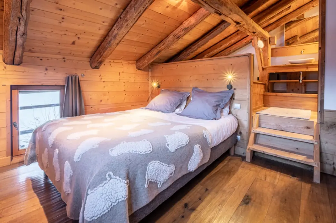 Hiteles faház Les Houches Lejtőin
