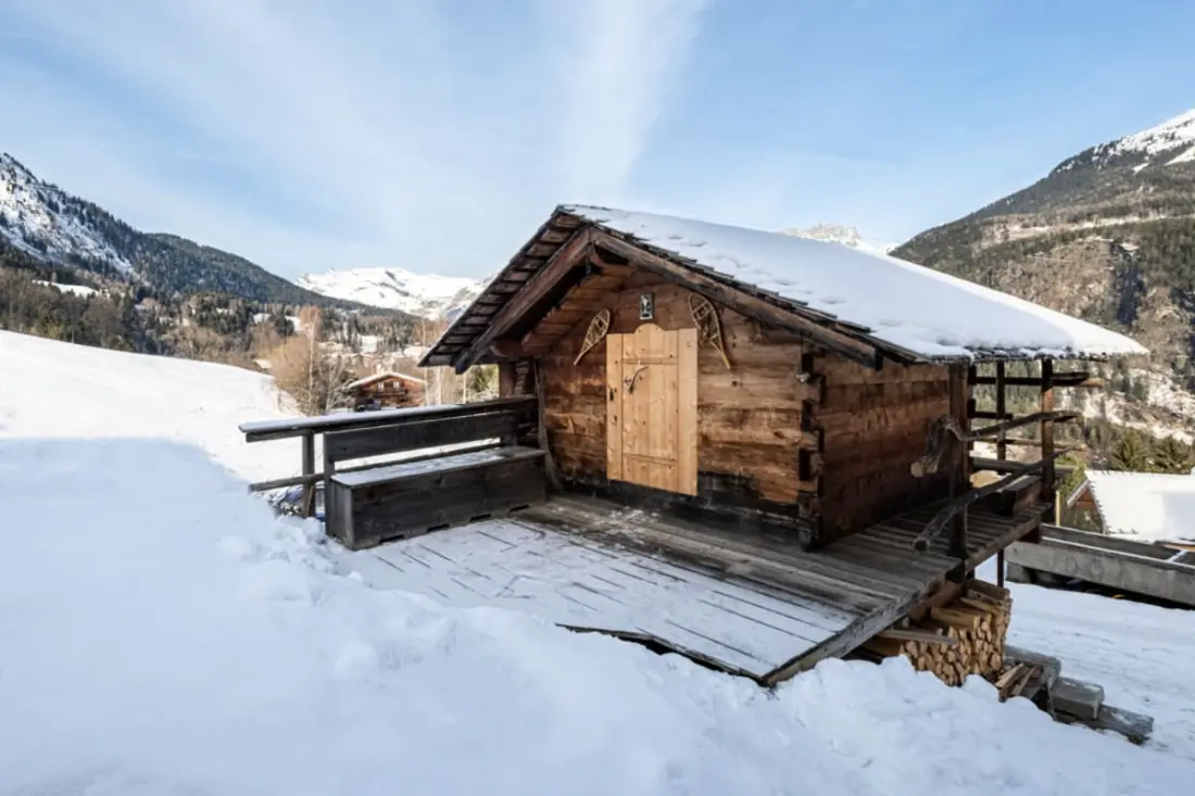 Hiteles faház Les Houches Lejtőin