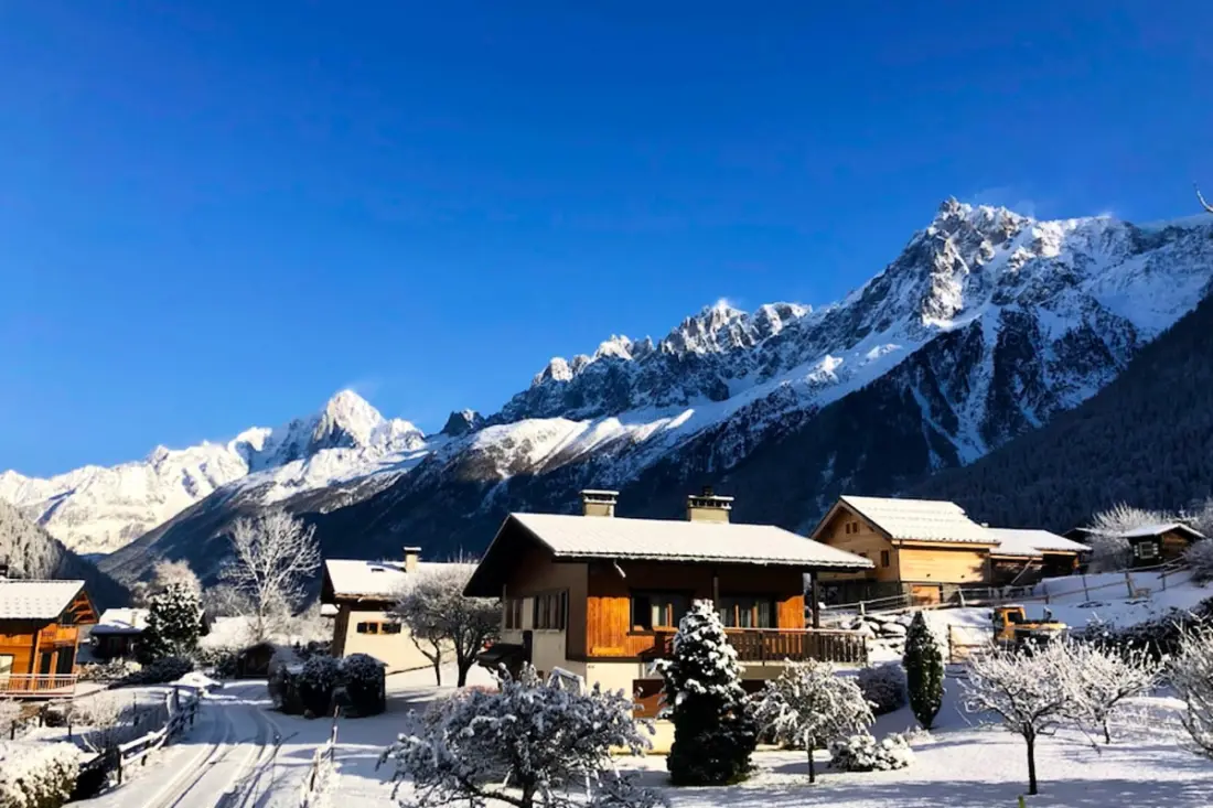 Bájos faház kerttel Les Houches-ban