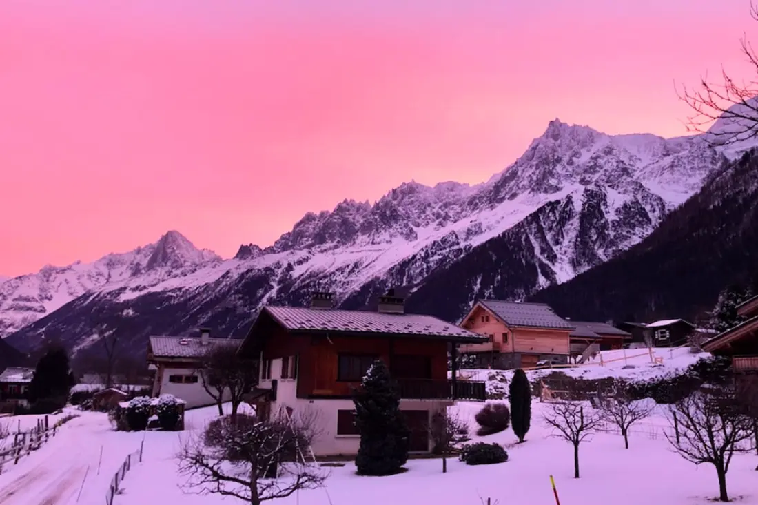 Bájos faház kerttel Les Houches-ban