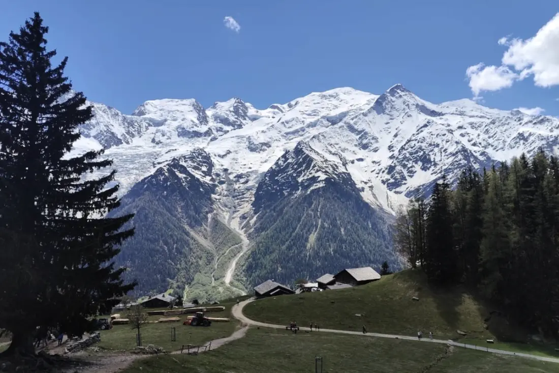Balcony View Mont-blanc Chain View