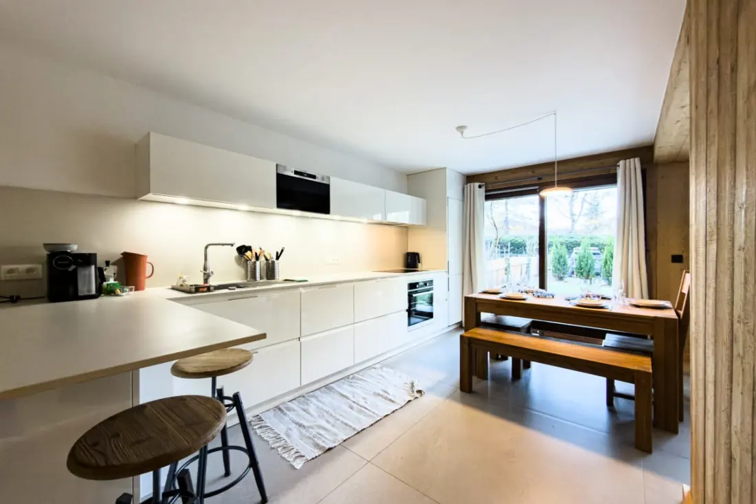 Apartman a kerttel és a közeli tevékenységek