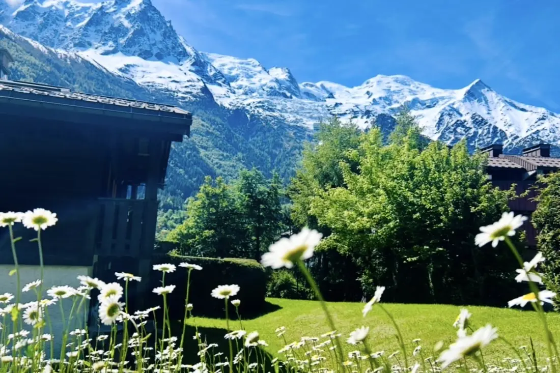 Cosy with Garden, Parkolás és Mont-blanc View