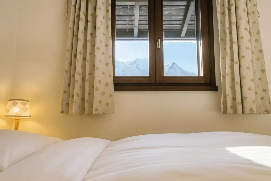 Fényes apartman Le Mont Blanc-en
