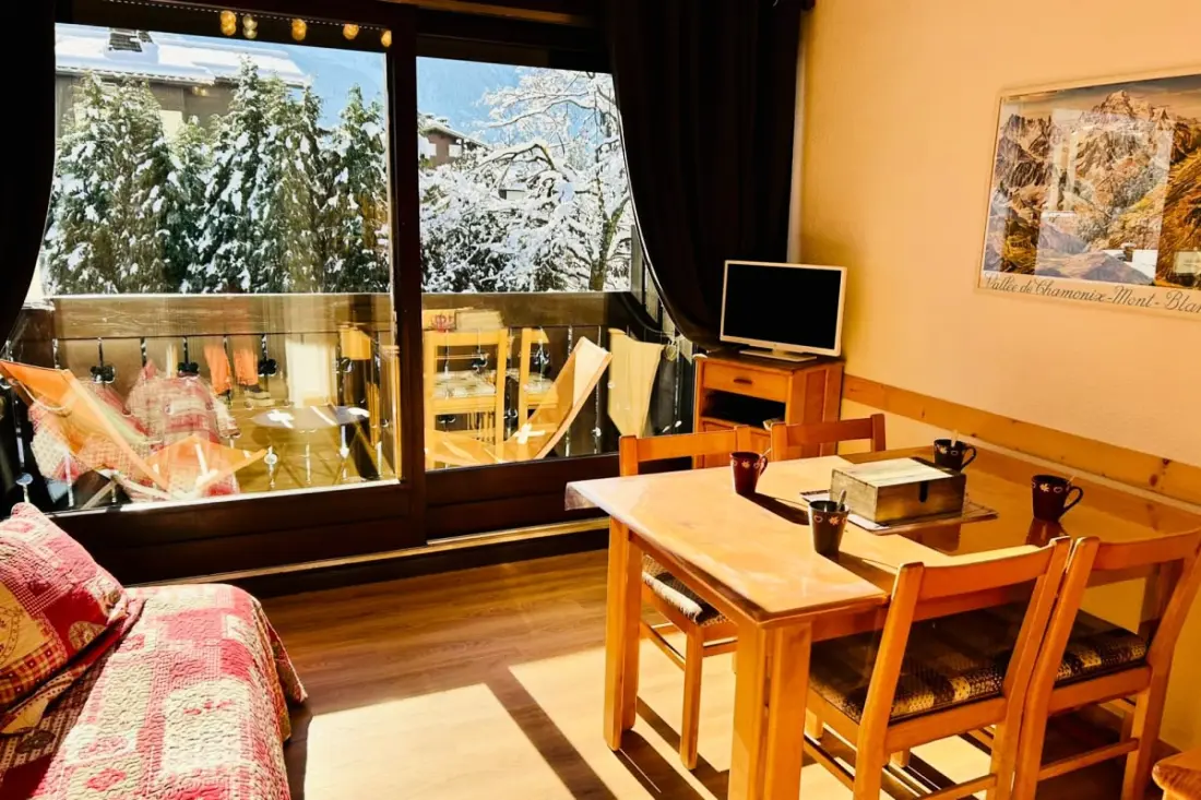 Fényes apartman Le Mont Blanc-en