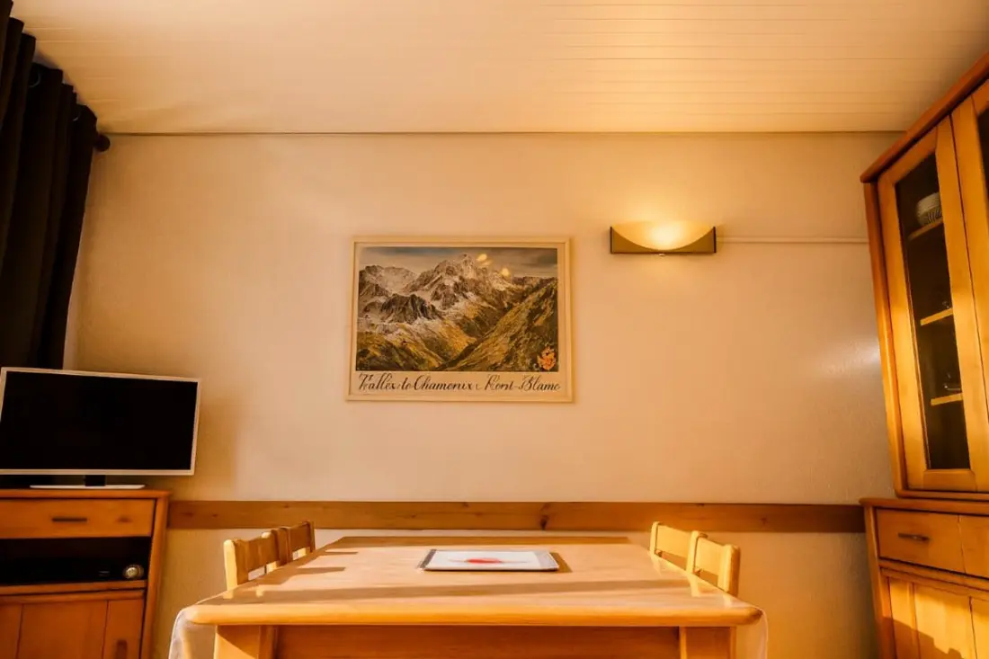 Fényes apartman Le Mont Blanc-en