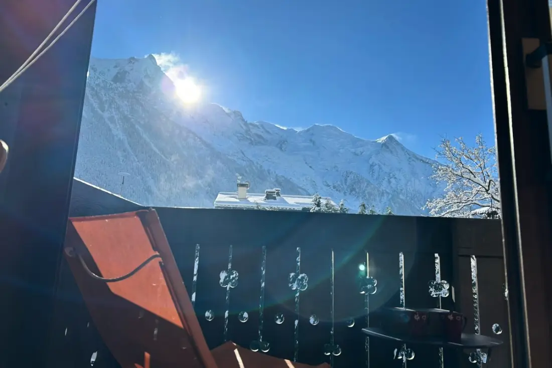 Fényes apartman Le Mont Blanc-en