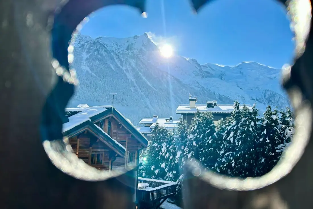 Fényes apartman Le Mont Blanc-en