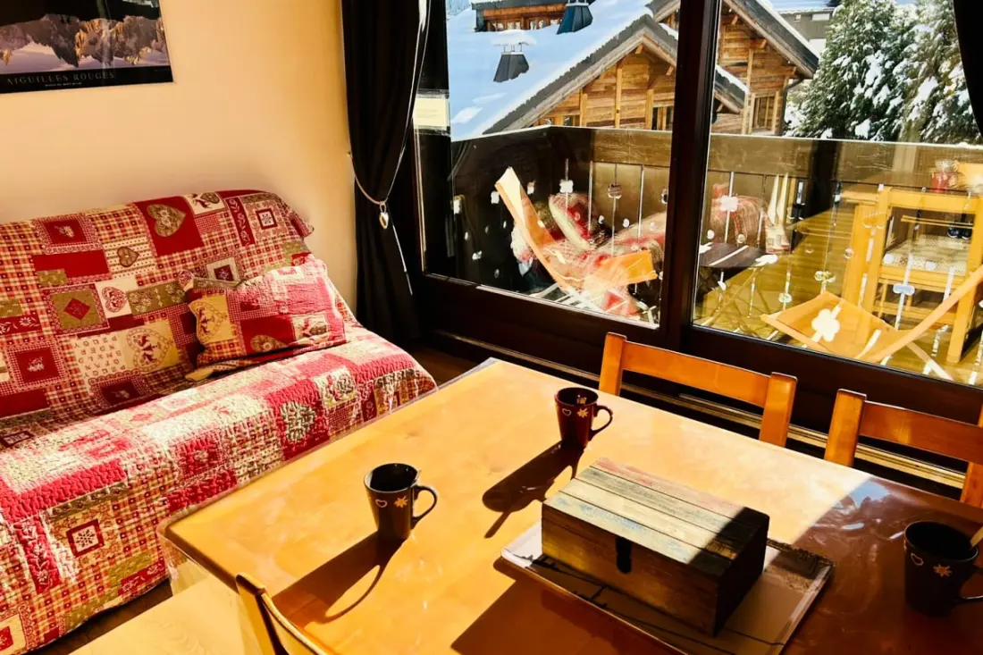 Fényes apartman Le Mont Blanc-en