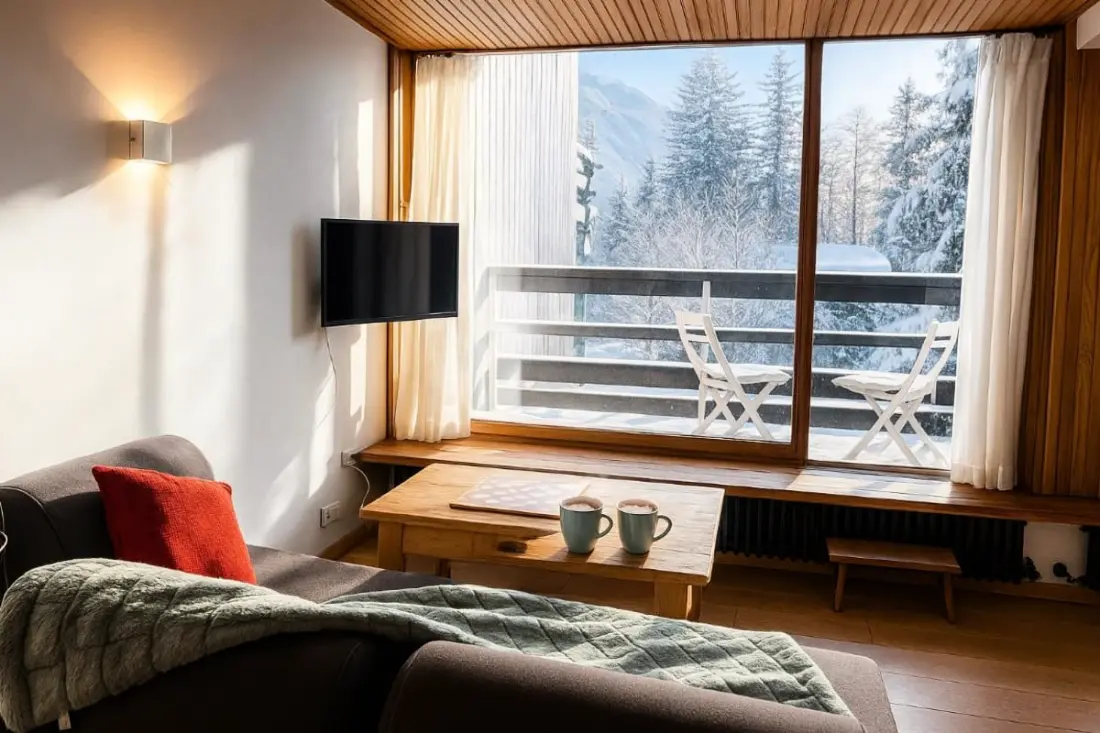 Lumineux apartman 6 ember számára Chamonixben