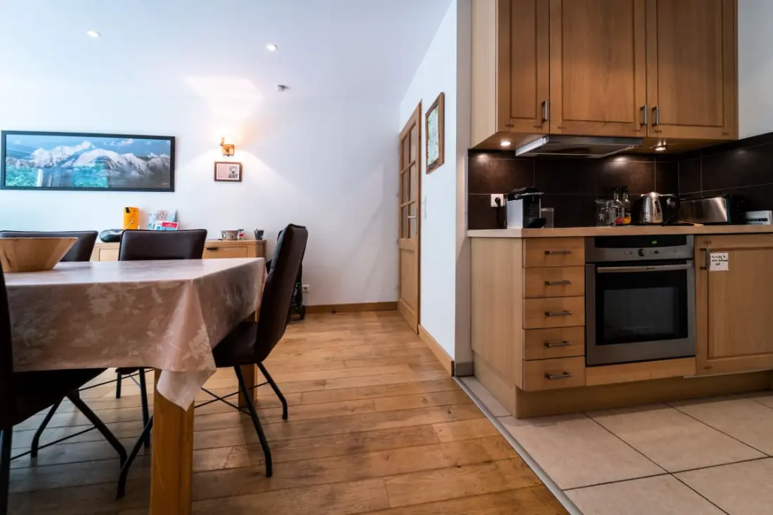 Világos apartman - a Mont Blanc közelében