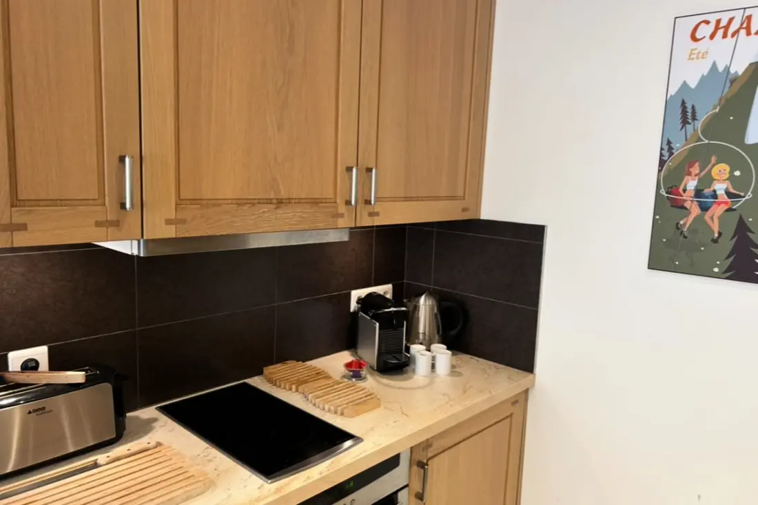Világos apartman - a Mont Blanc közelében