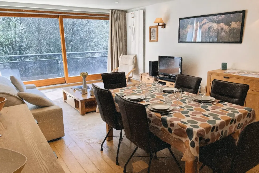 Világos apartman - a Mont Blanc közelében