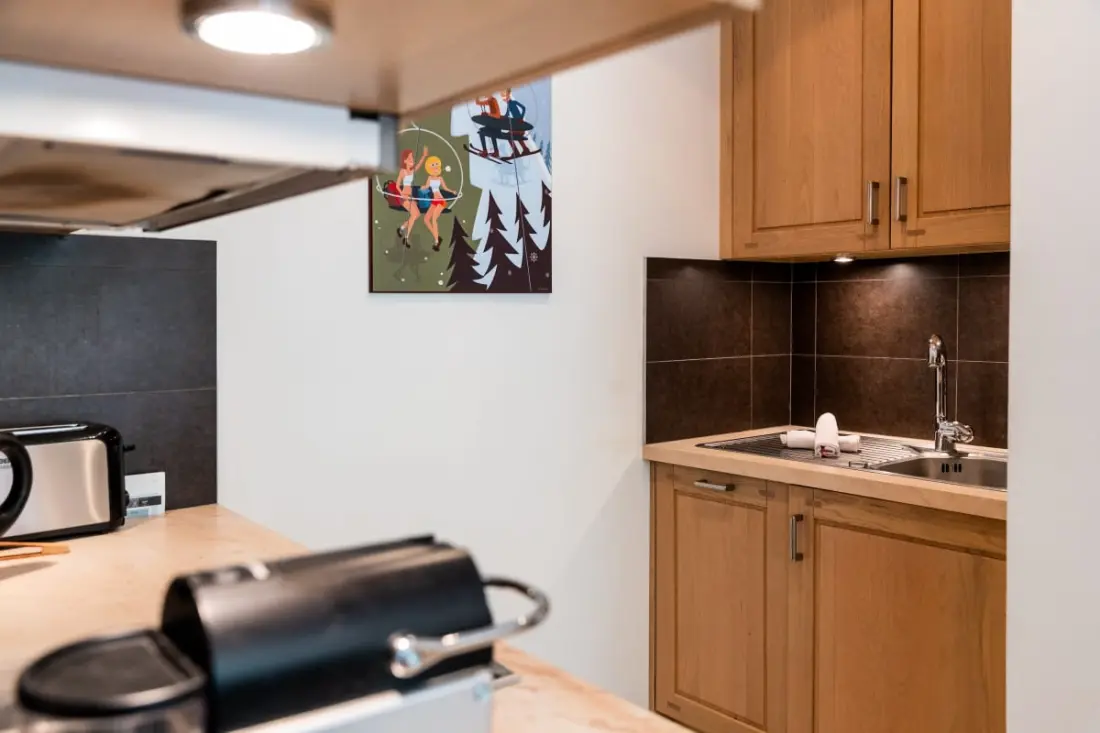 Világos apartman - a Mont Blanc közelében