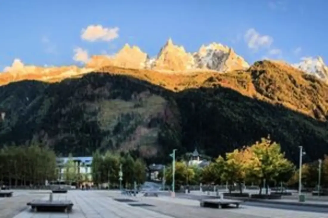 Világos apartman - a Mont Blanc közelében