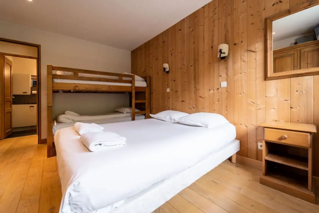 Világos apartman - a Mont Blanc közelében