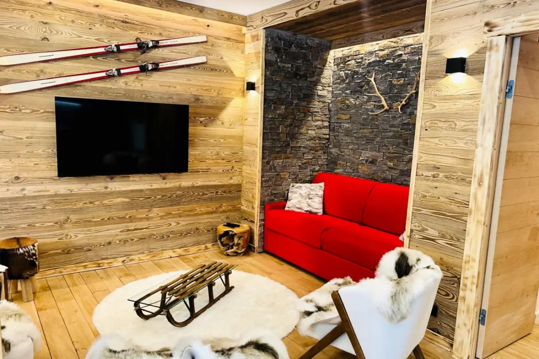 felújított apartman Au Pied Des Grands Montets