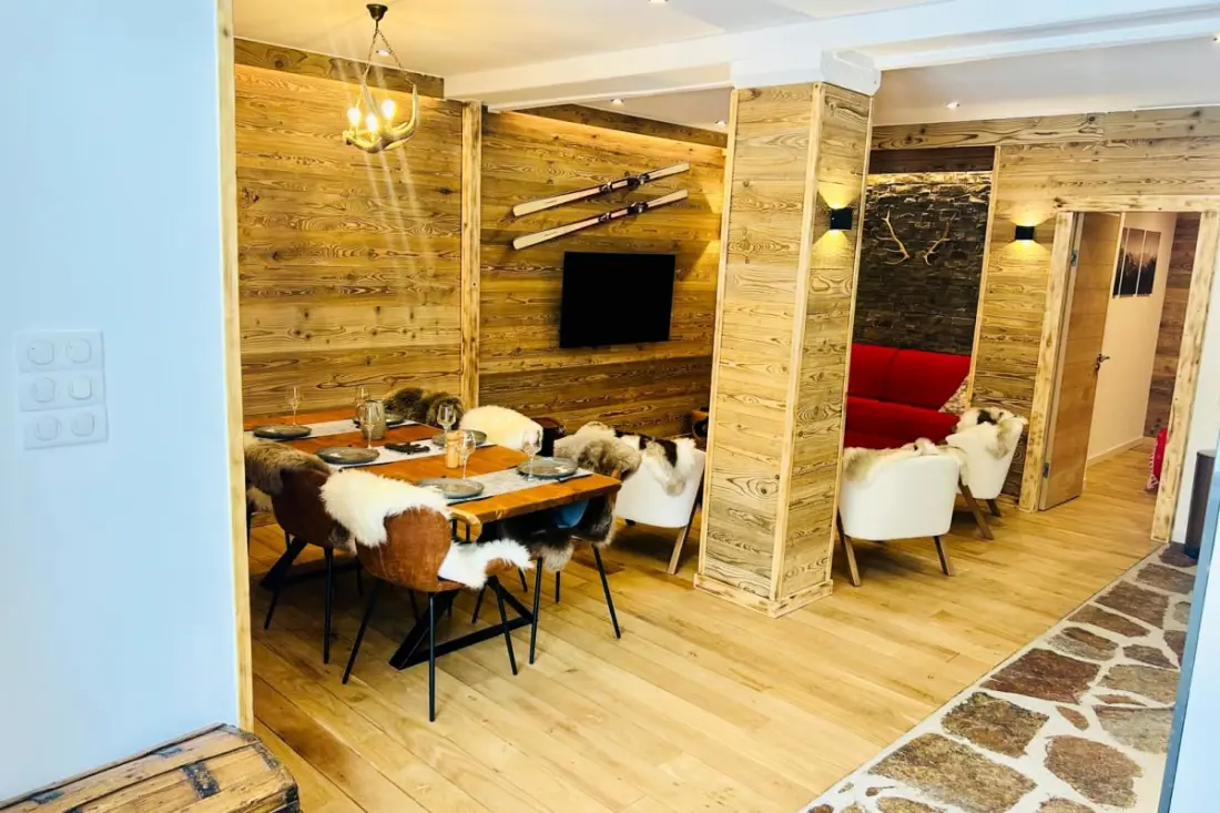 felújított apartman Au Pied Des Grands Montets