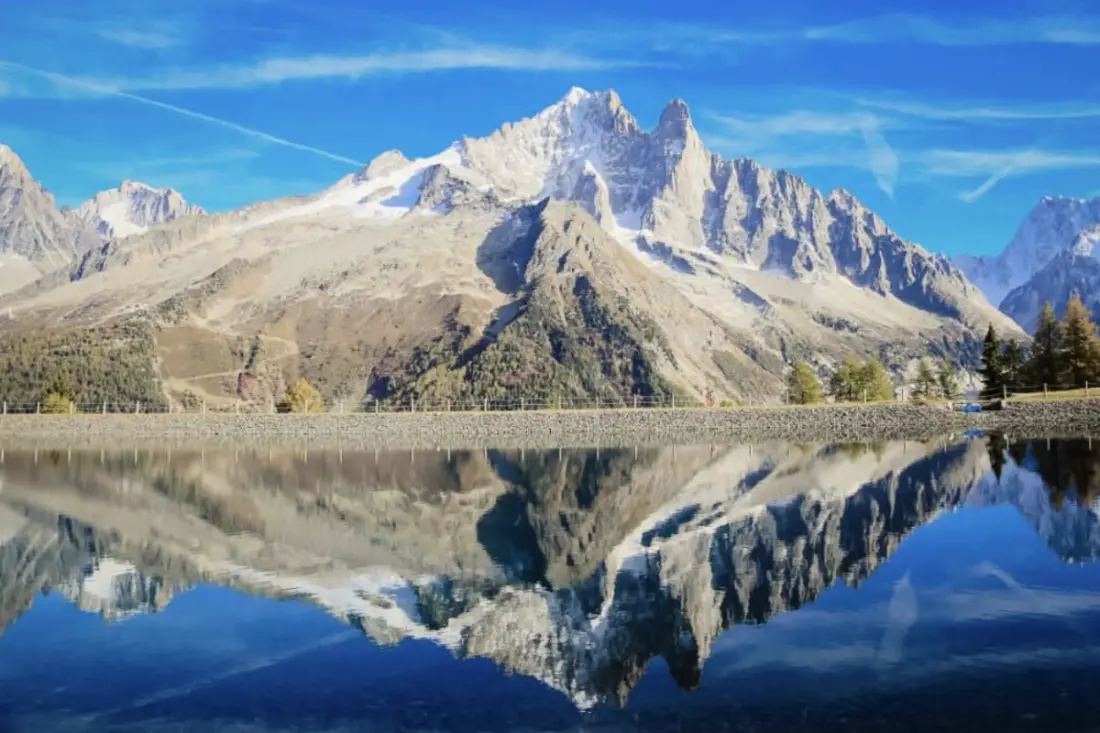 Kényelem, természet és látás Mont Blanc kivételes