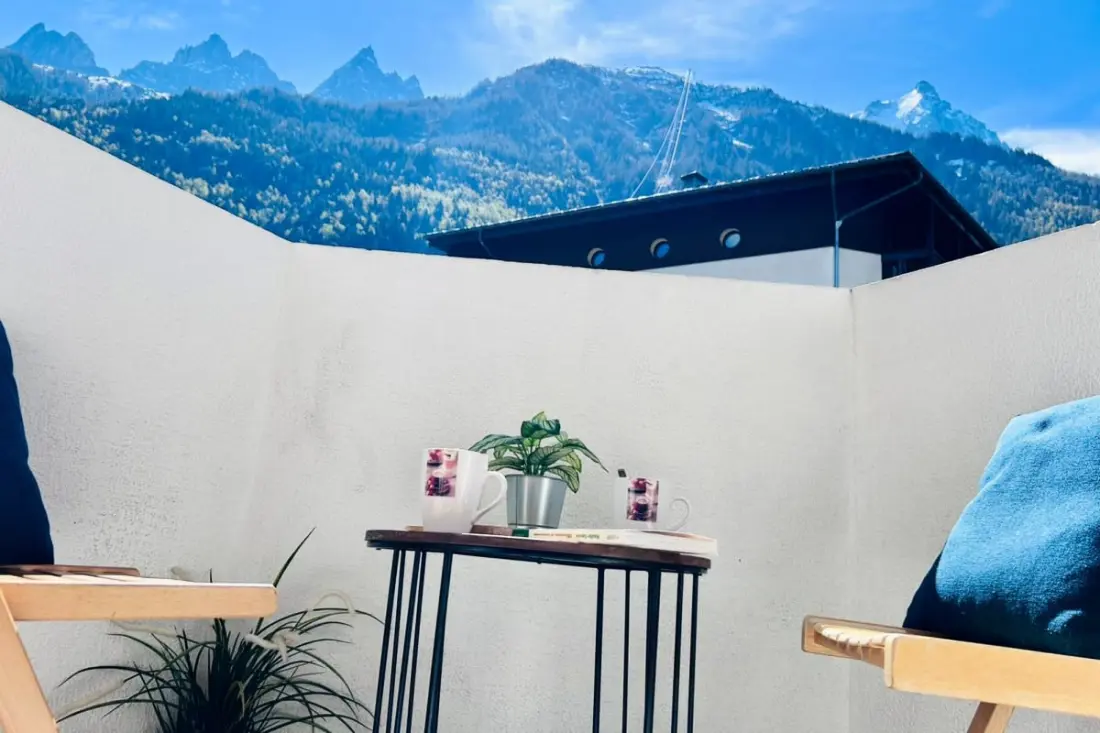 Szép Apt Aiguille Du Midi Balcony + Parkolás