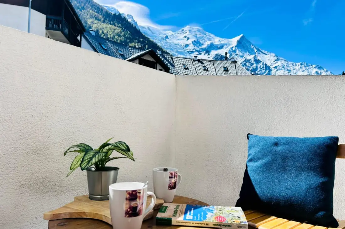 Szép Apt Aiguille Du Midi Balcony + Parkolás