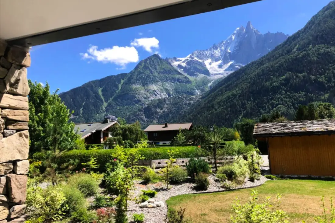 Mont Blanc nézet, Spa / úszómedence, egységes tartózkodás