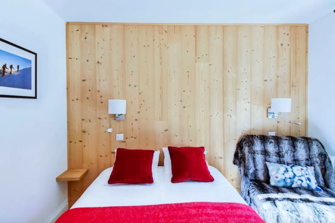 Mont Blanc nézet, Spa / úszómedence, egységes tartózkodás