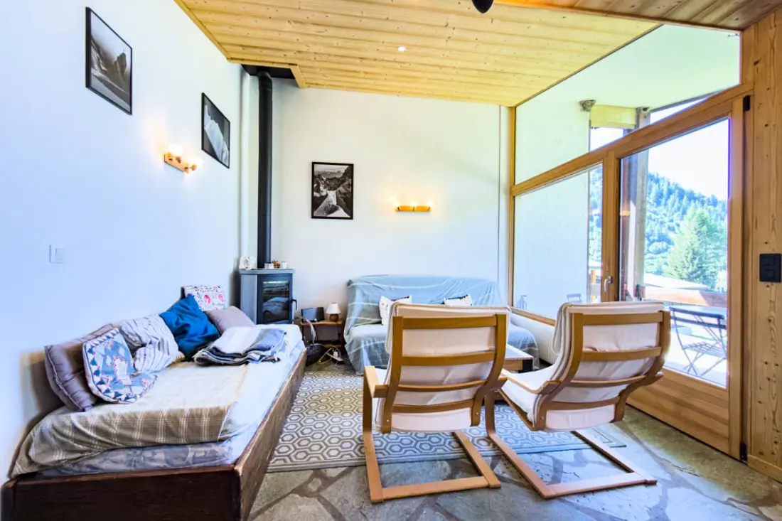 Chalet De 90 M2 a kertben Chamonixben