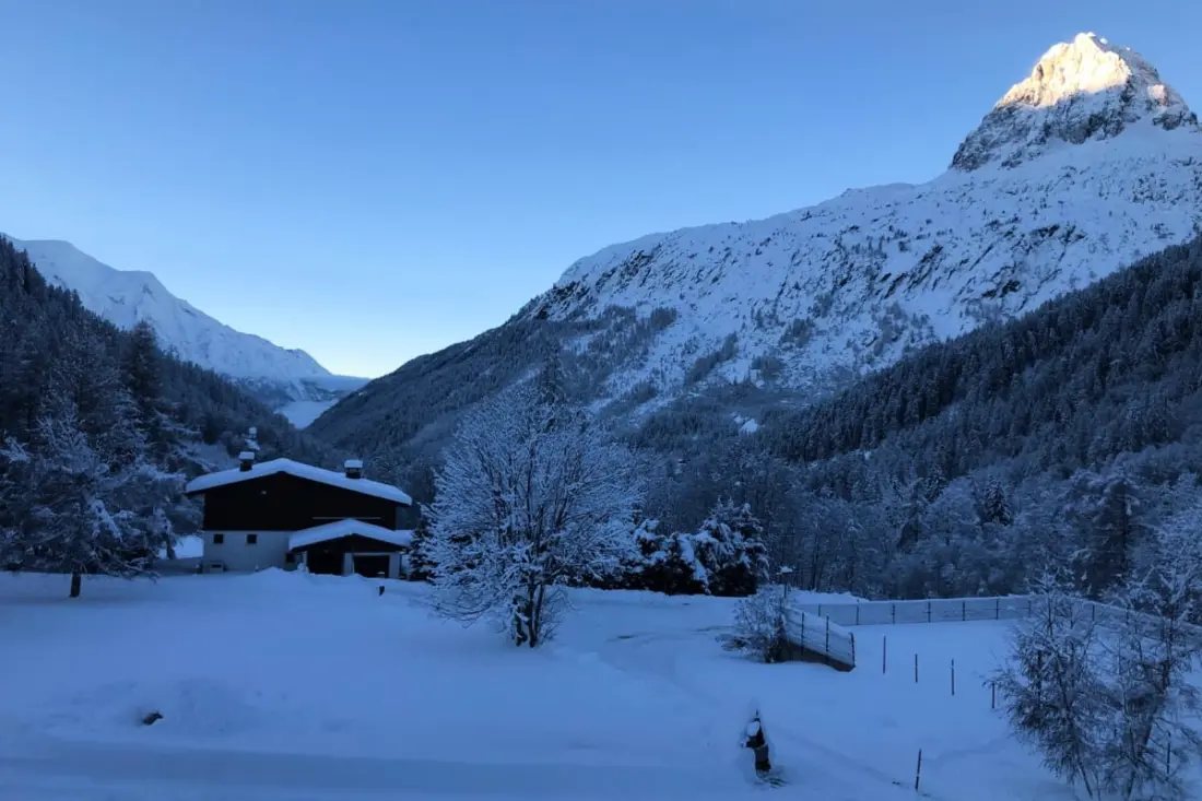 Chalet De 90 M2 a kertben Chamonixben