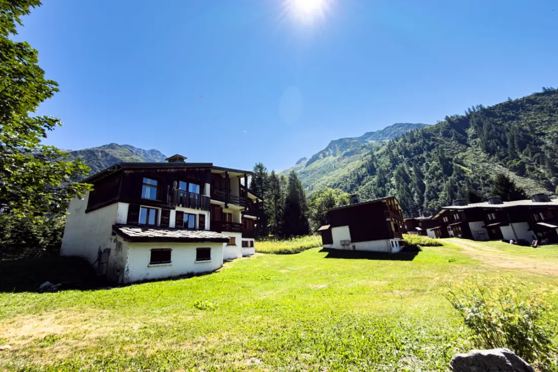 Chalet De 90 M2 a kertben Chamonixben