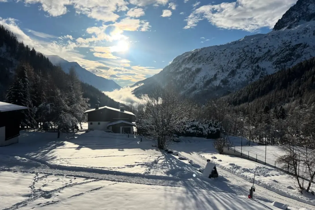 Chalet De 90 M2 a kertben Chamonixben