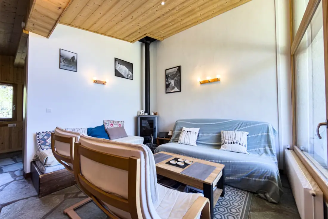 Chalet De 90 M2 a kertben Chamonixben