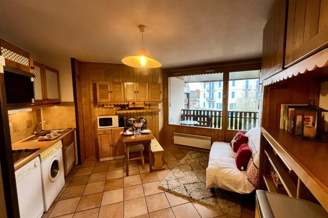Studio 4 Pers. Full Center Balcony és View