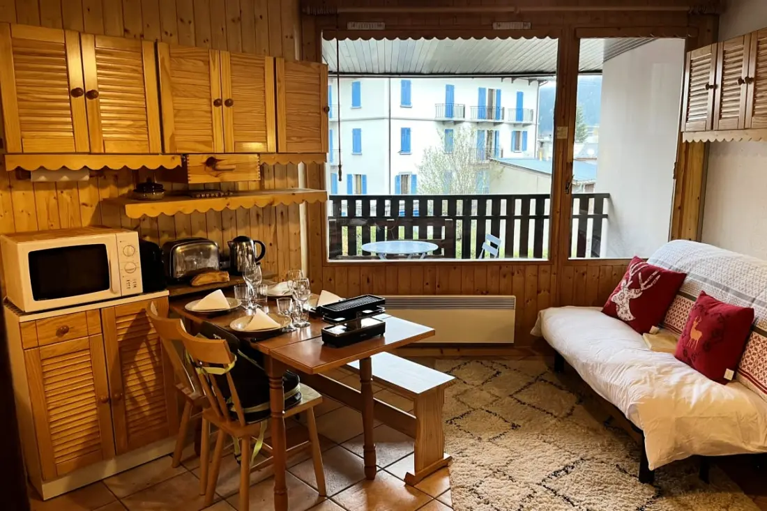 Studio 4 Pers. Full Center Balcony és View