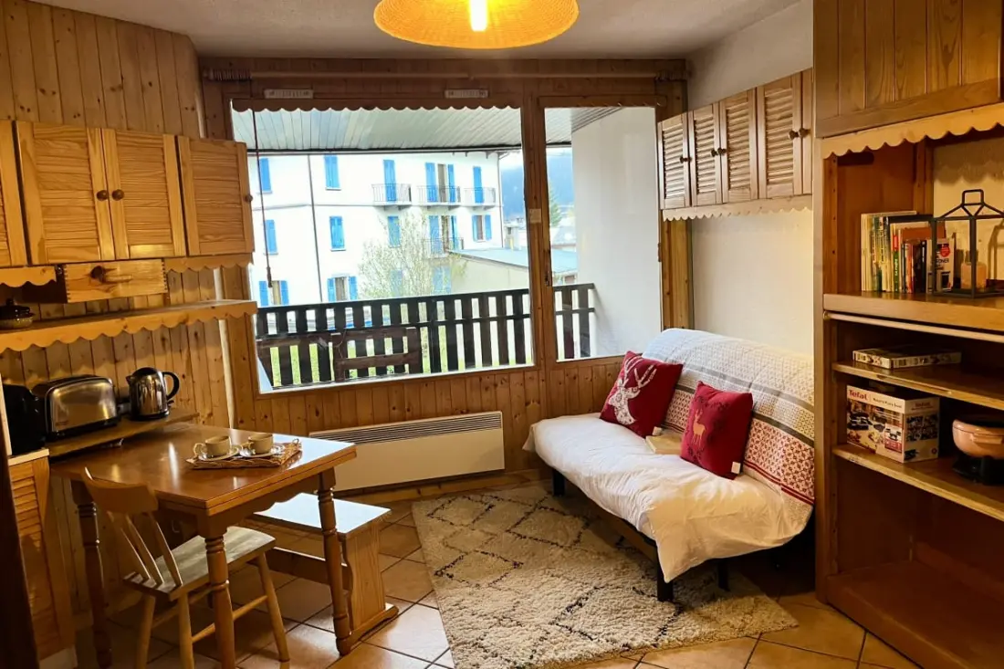 Studio 4 Pers. Full Center Balcony és View