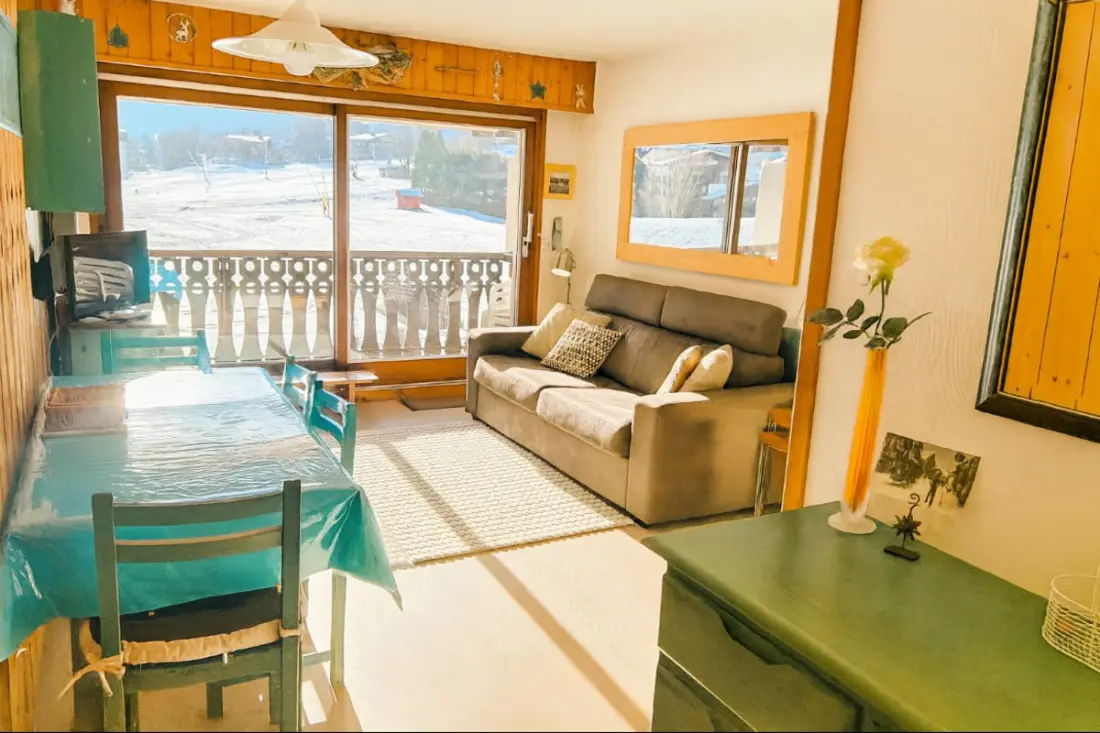 Kis családi apartman – View on Mont Blanc