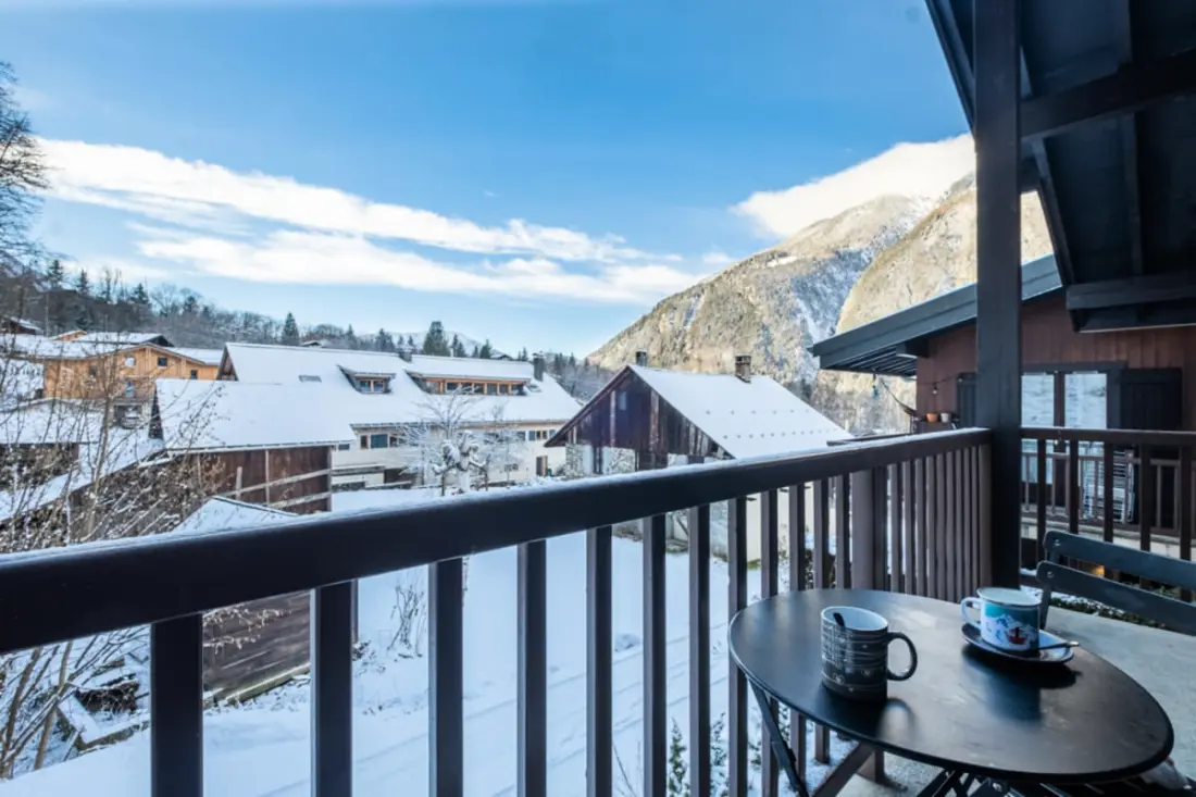 Szép kilátással rendelkező apartman Les Bossonsban - Chamonix