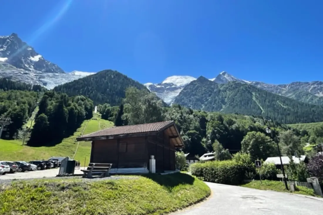 Szép kilátással rendelkező apartman Les Bossonsban - Chamonix