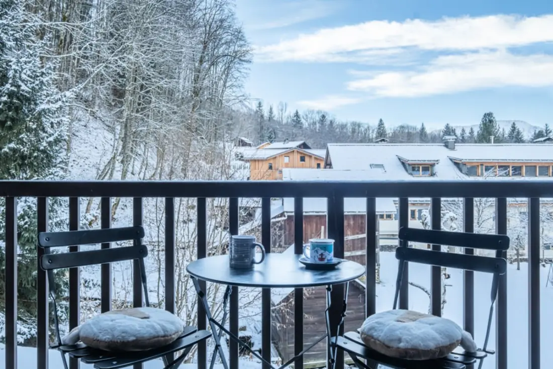 Szép kilátással rendelkező apartman Les Bossonsban - Chamonix