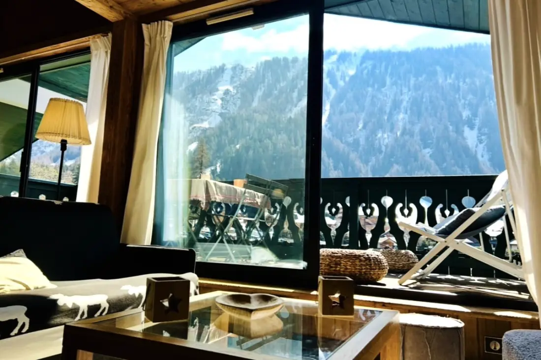 Bel Appt Mont Blanc View at Pied des Pistes
